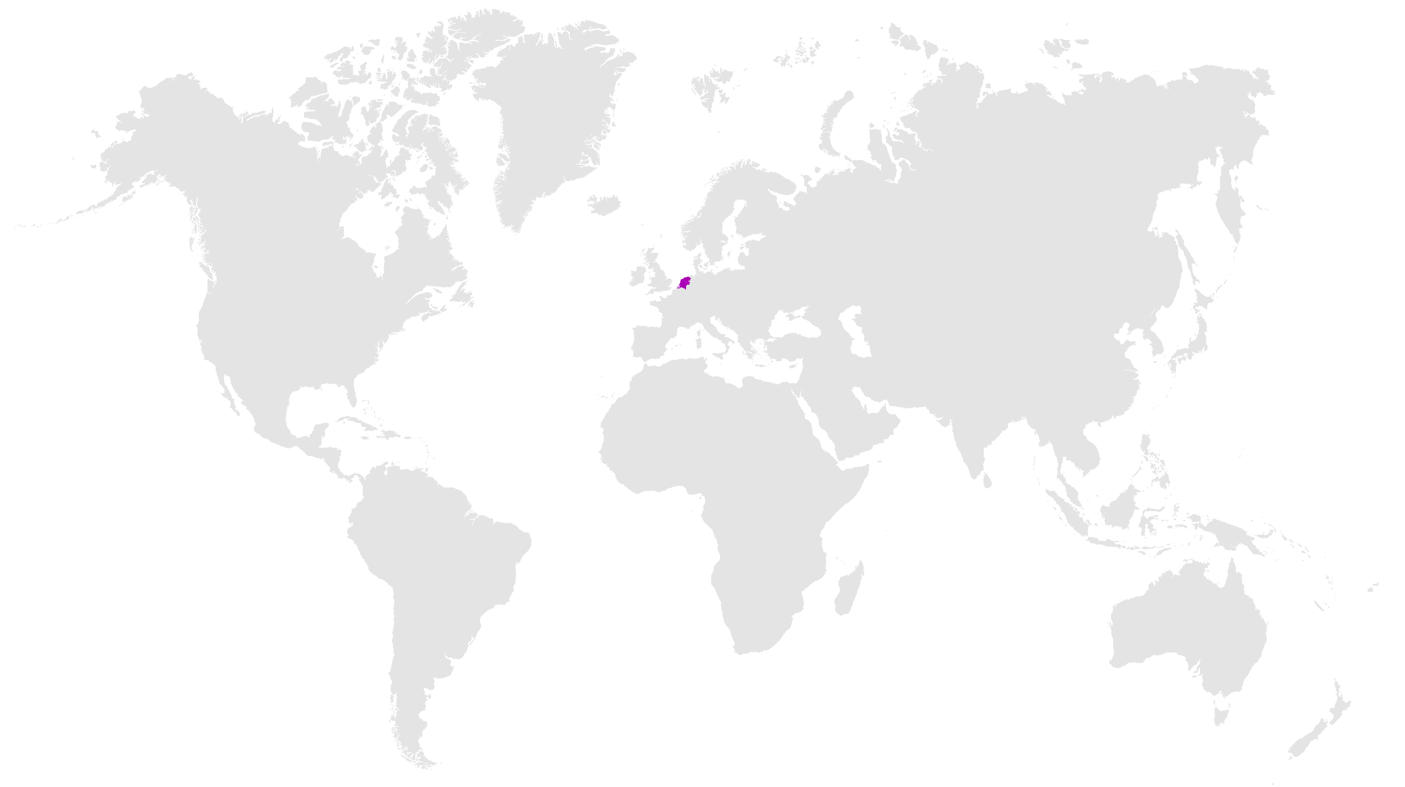 Netherlands global map